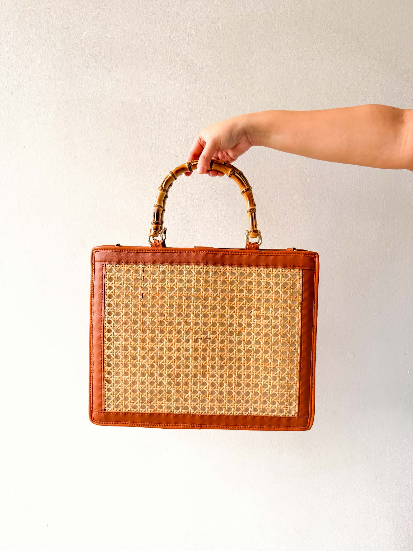 Yari (Tan) | Solihiya Rattan Bag