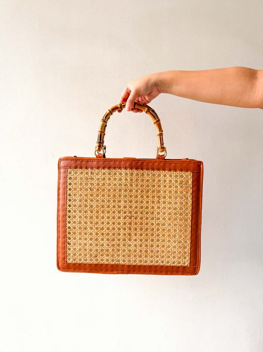 Yari (Tan) | Solihiya Rattan Bag