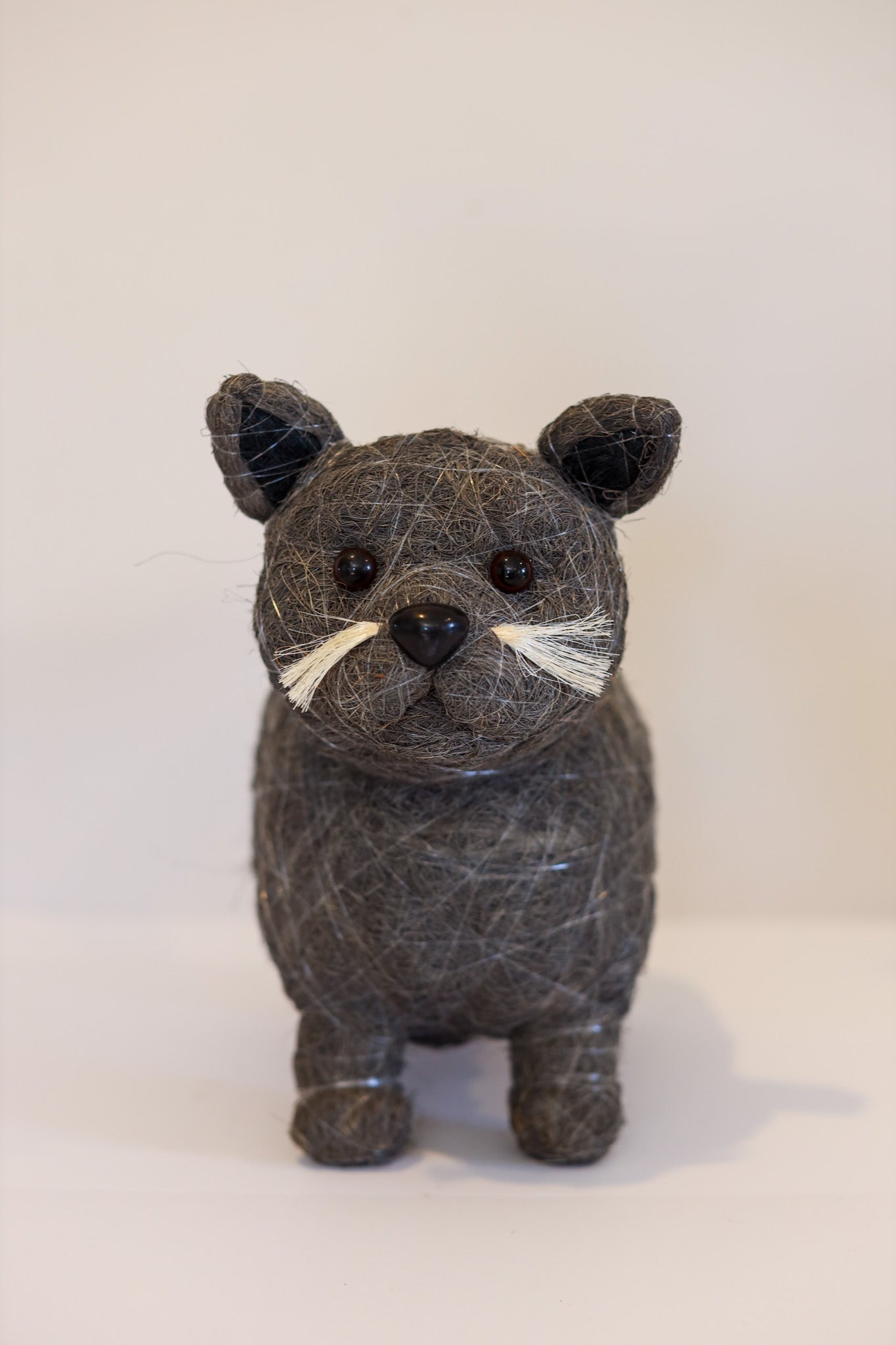 Gray Cat Animal Planter & Wine Bottle Holder | The Pino Collection