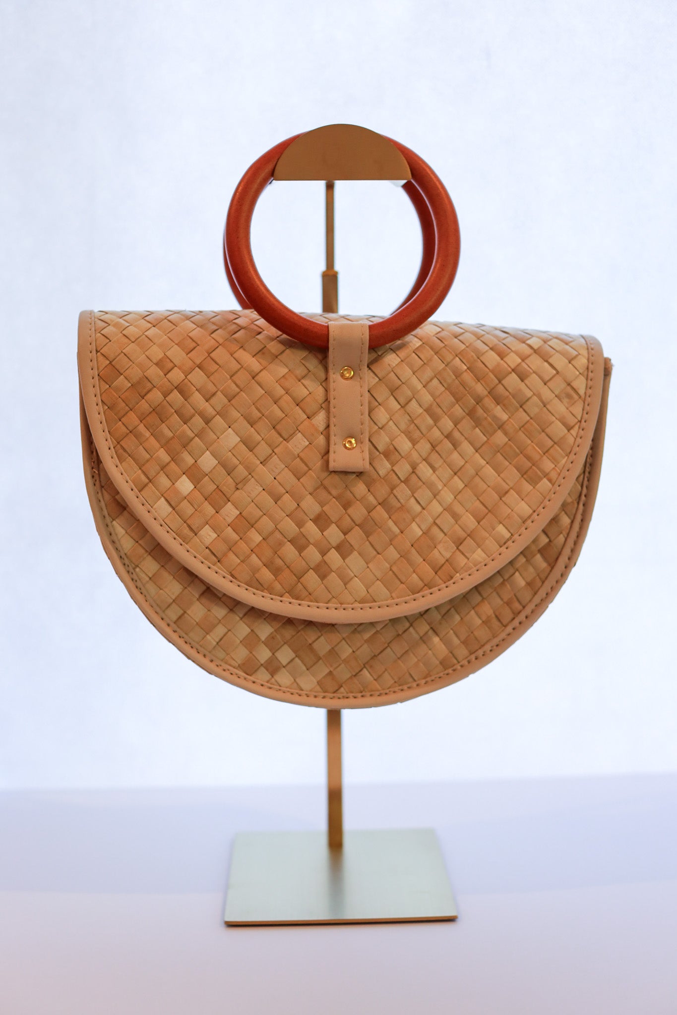 Pandan Leaves Handbag (Cream) | The Pino Collection